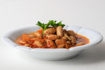 Turkish Kidney Beans Pilaki, Kidney Beans with Carrots (Turkish name: Kidney Beans with Carrots)