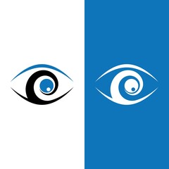 Obraz premium Eye Care vector logo design