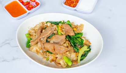 Mixed Thai Pork, Chicken and Seafood Dishes