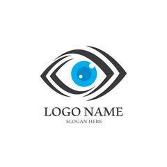 Eye Care vector logo design