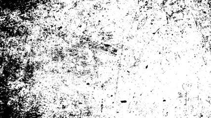 Black and white grunge texture vector. abstract ink splash effect banner concept.