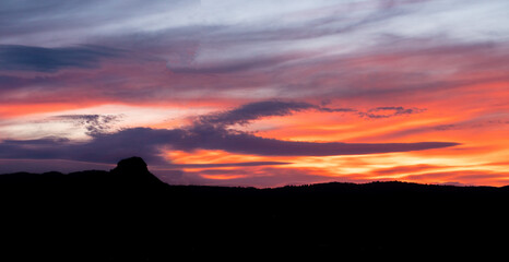 Thumb Butte in Prescott Arizona