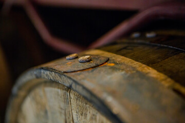 whiskey barrels