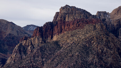 Mountains from Red Rock Canyon Nevada