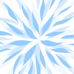 Background with pale blue colors organic waves. Banner design for social media, invitation, poster. Vector illustration, flat design