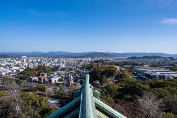和歌山城 - 天守閣からの眺望