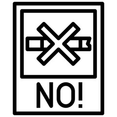 Obraz premium BROCHURE line icon,linear,outline,graphic,illustration