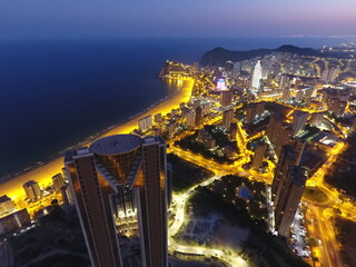 Benidorm Skyline Mediterraneo Alicante
