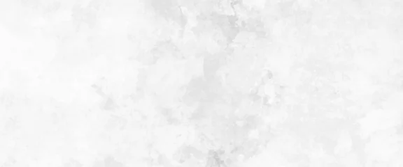 Photo sur Plexiglas Marbre Encre argentée et textures aquarelles sur fond de papier blanc. Fuites de peinture et effets Ombre. Fond et texture de style moderne de mur de ciment. fond de marbre blanc.