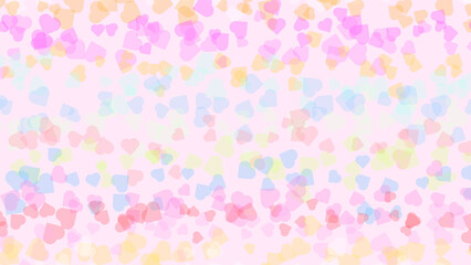 ハート柄の閉経テクスチャ