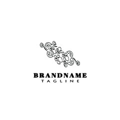 ornament logo icon design template vector illustration