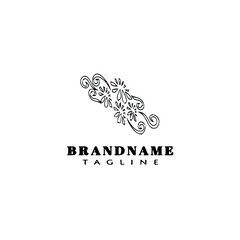 ornament logo icon design template vector illustration