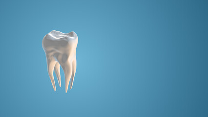 3d Teeth dental care medical background