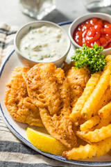 Homemade Lent Fish Fry