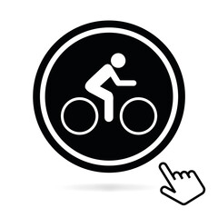 Logo cycle. - obrazy, fototapety, plakaty