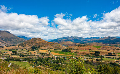 View from Crown Range (New Zealand)