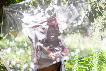 Portrait of Young African Woman 