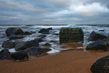 rocks on the beach