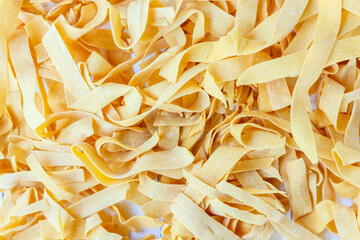 Homemade dry pasta