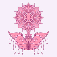 Sun Flower Vector Art