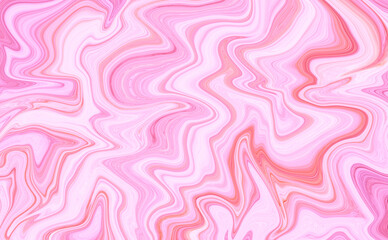 Fototapeta premium Marble rock texture pink ink pattern liquid swirl paint white that is Illustration background for do ceramic counter tile silver gray that is abstract waves skin wall luxurious art ideas concept. 