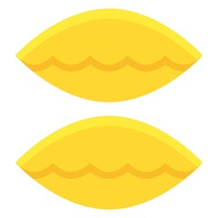 Pirozhki icon, Ukraine related vector illustration