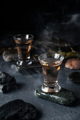 glass of water