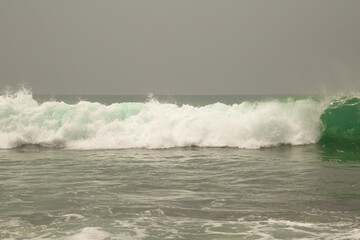 Indian Ocean in Sri Lanka  before the rain