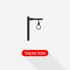 Noose Icon Vector Illustration Eps10