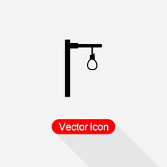 Noose Icon Vector Illustration Eps10