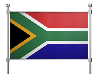 South Africa Flag Sign