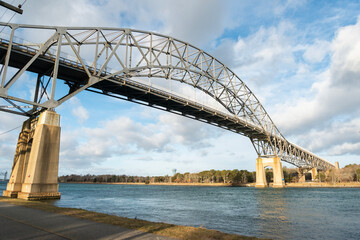 Fototapeta premium bridge over river