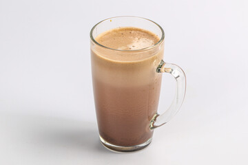 Hot sweet and tasty chocolate drink