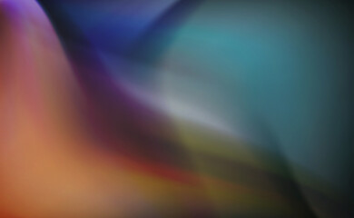 Abstract colorful liquid wavy shapes futuristic banner. Soft waves vector background