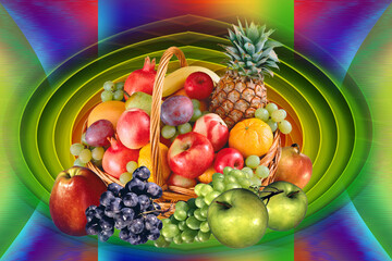Beautiful Abstract Background. Graphic modern art. (f01)