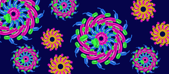 abstract background. banner design, vector art