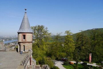 Wacherker Schloss Drachenburg bei Königswinter im Siebengebirge