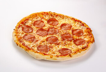 Italian traditional Pizza with pepperoni