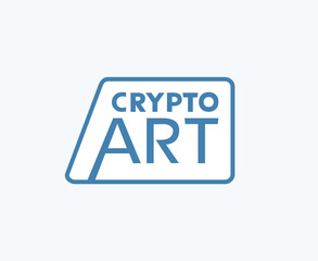Crypto art message symbol