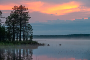 Fototapeta na wymiar at sunset