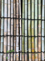日本庭園　竹の壁　web素材　テクスチャJapanese garden bamboo wall web material texture