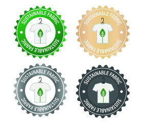 sustainable textiles and fashion. Clothes recycling.