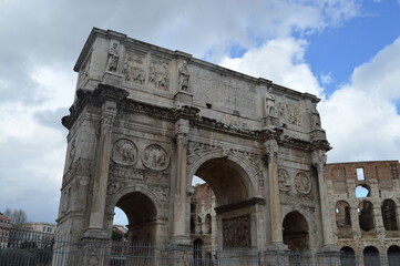 Fototapeta na wymiar Forum Romanum, Rome