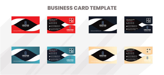 Clean Business Card Design Template