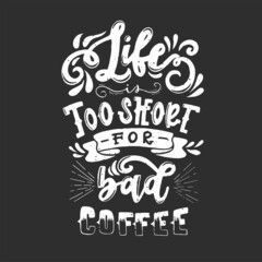 Calligraphic Hand drawn inspirational phrase. Motivational quote. 