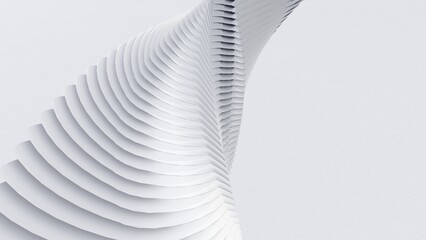 Futuristic architecture background 3d rendering