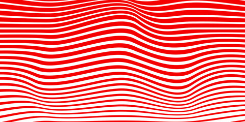 Red wavy background