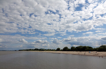 Badestrand bei Krautsand
