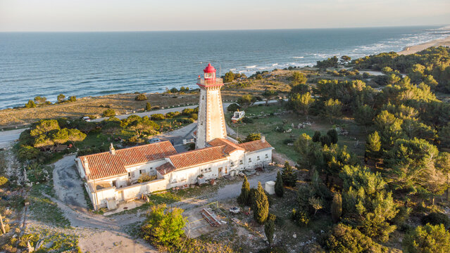 Le Phare de Leucate dans l'Aude (France)