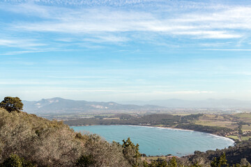 view from the top of the mountain